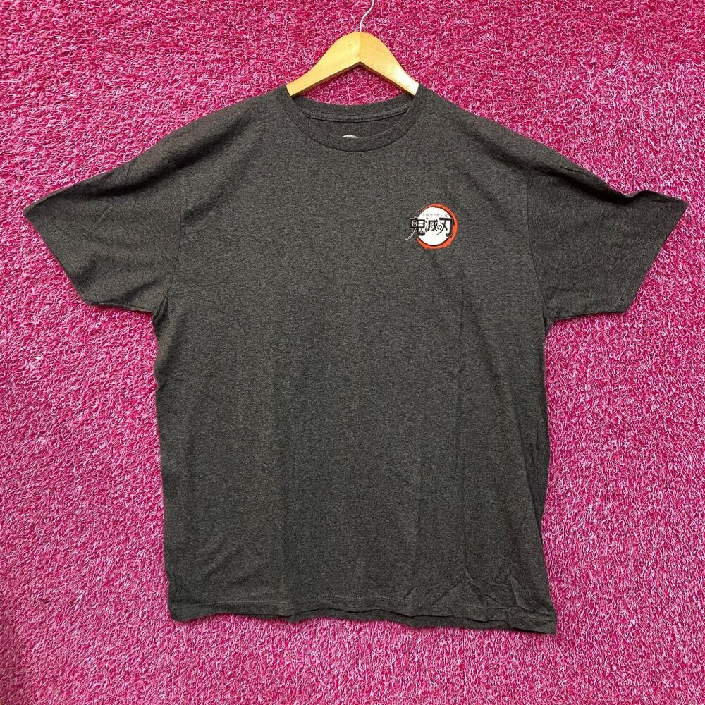 Demon Slayer Kimetsu No Yaiba Logo Anime T-Shirt Size XL